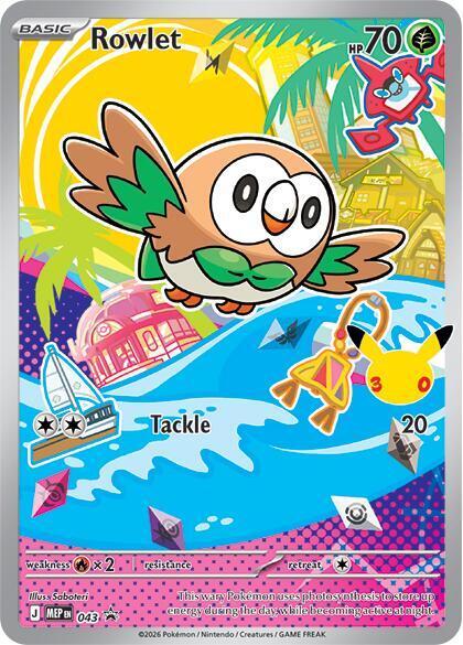 Rowlet MEP EN 043 PROMO