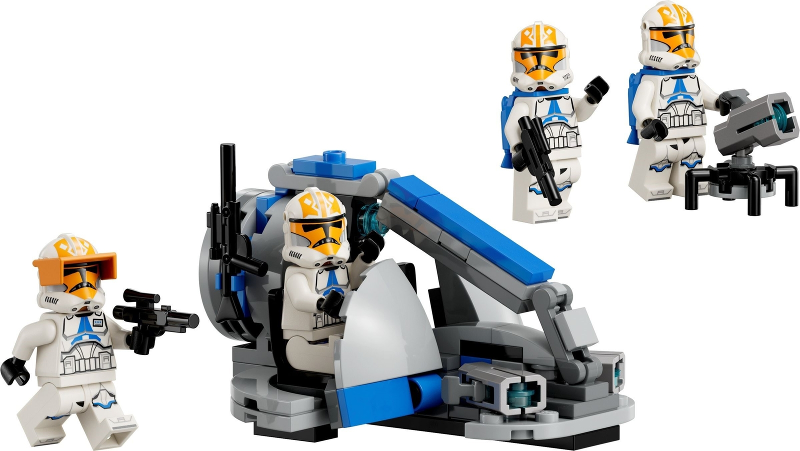 Lego Star Wars The Clone Wars 332nd Ahsoka's Clone Trooper Battle Pack 75359