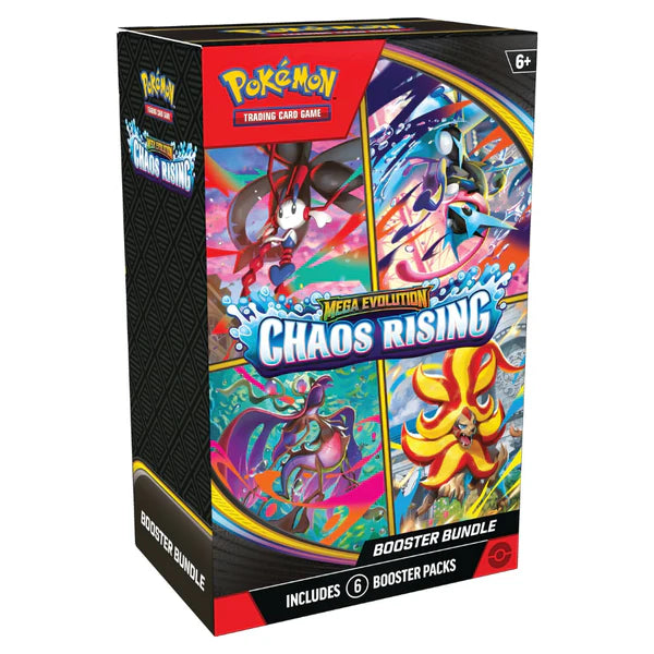 Pokemon Mega Evolution: Chaos Rising Booster Bundle (6 Pack) (ENG)
