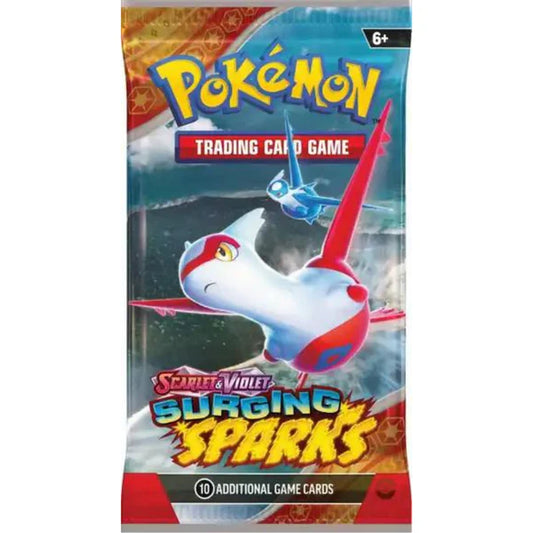 Pokémon Scarlet & Violet: Surging Sparks Booster Pack (10 Kort) (ENG)