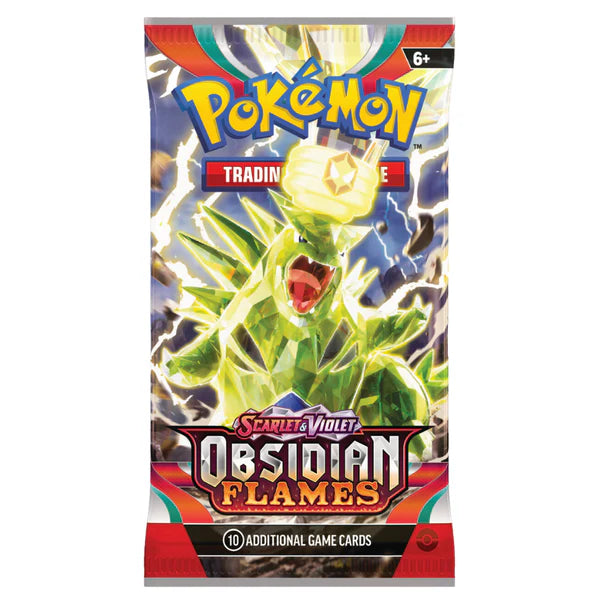 Pokémon Scarlet & Violet: Obsidian Flames Booster Pack (10 Kort) (ENG)