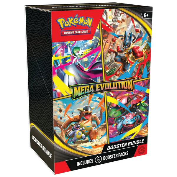 Pokémon Mega Evolution: Mega Evolution Booster Bundle (6 Packs) (ENG)
