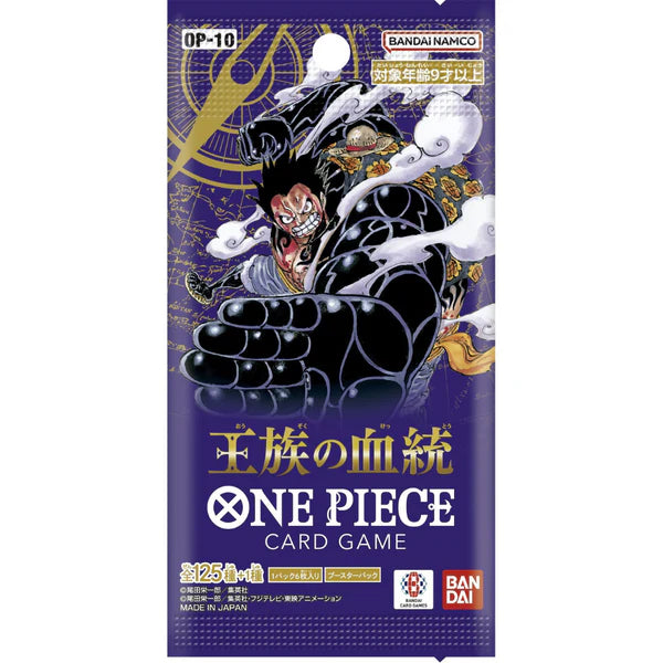 One Piece: (OP 10) Royal Blood Booster Pack (6 Kort) (JP)