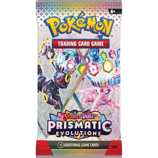 Pokémon Scarlet & Violet: Prismatic Evolutions Booster Pack (10 Cards) (ENG)