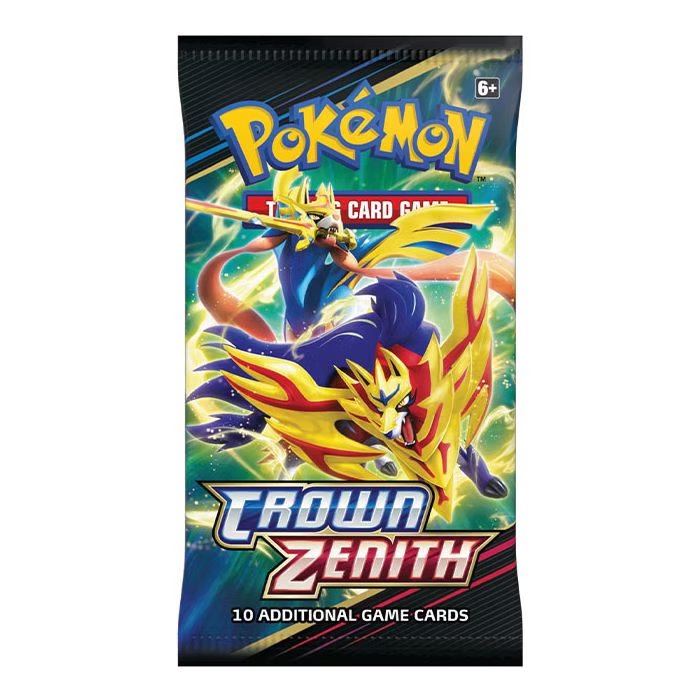 Pokémon Sword & Shield: Crown Zenith Booster Pack (10 Kort) (ENG)