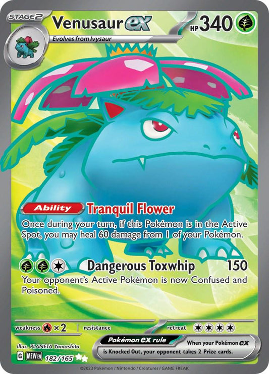 Venusaur EX MEW EN 182/165