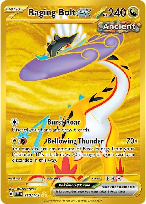 Raging Bolt EX TEF EN 218/162