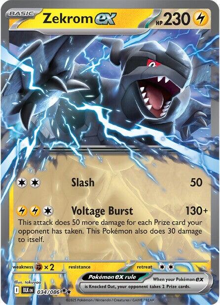Zekrom EX BLK EN 034/086