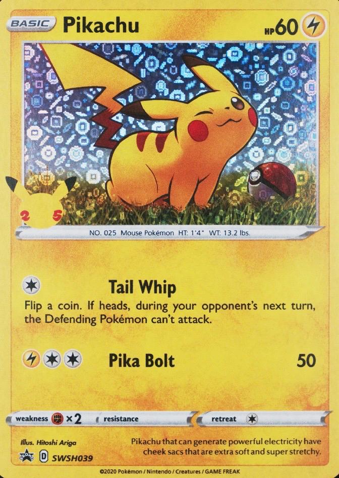 Pikachu PROMO SWSH039