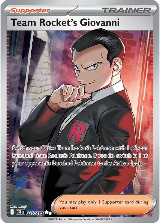 Team Rocket´s Giovanni DRI EN 225/182