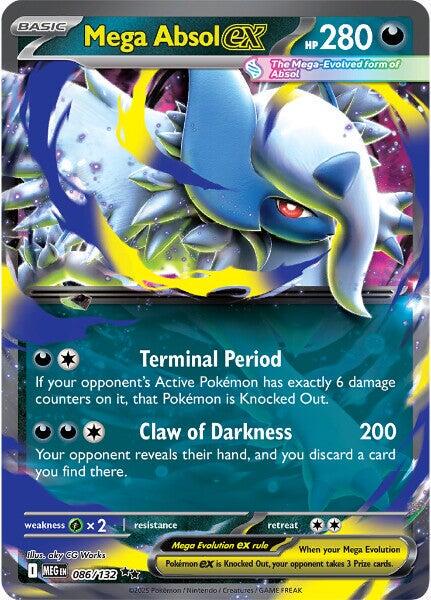 Mega Absol EX MEG EN 086/132