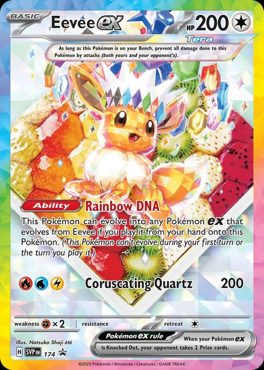 Eevee ex SVP/174 Black Star Promo