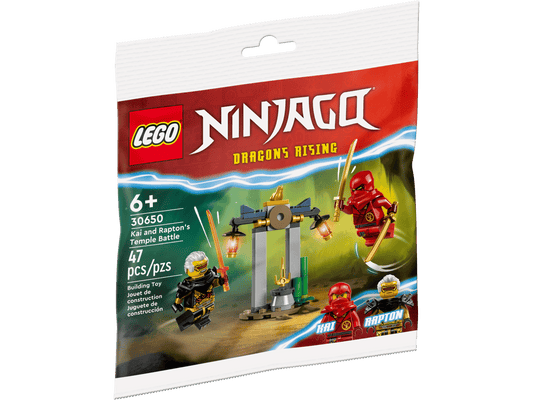 LEGO Ninjago Kai and Rapton's Temple Battle 30650
