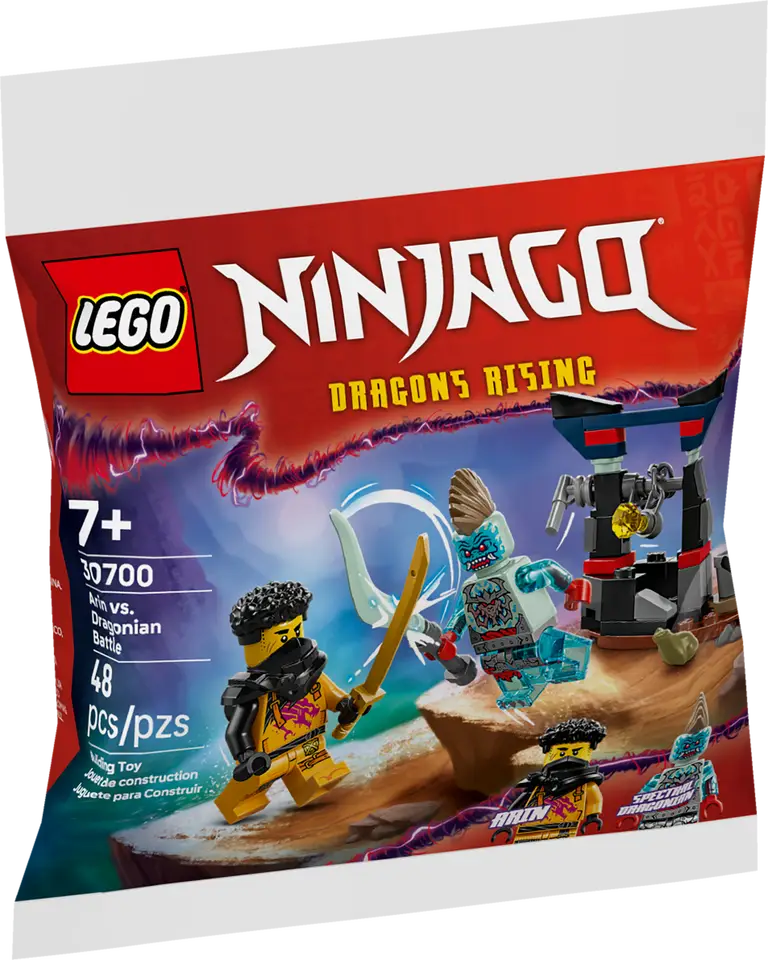 LEGO Ninjago Arin vs. Dragonian Battle 30700