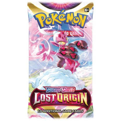 Pokémon Sword & Shield: Lost Origin Booster Pack (10 kort) (ENG)