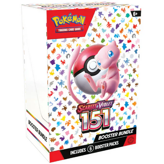 Pokémon Scarlet & Violet: 151 Booster Pack Bundle (6 Pack)(ENG)