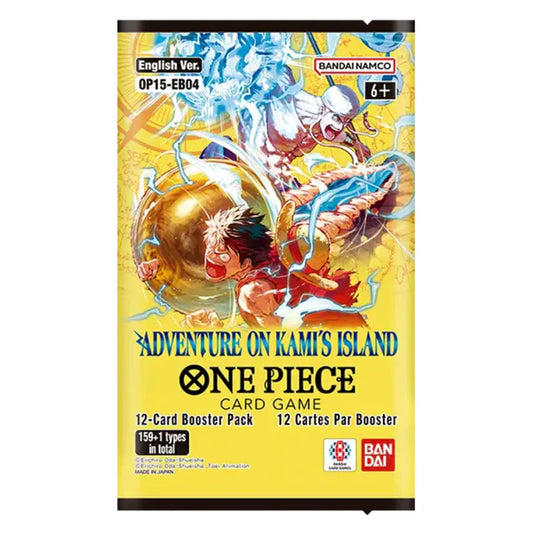 One Piece: (OP 15 - EB04) Adventure On Kami's Island Booster Pack (12 Kort) (ENG)