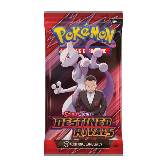 Pokémon Scarlet & Violet: Destined Rivals Booster Pack (10 kort) (ENG)