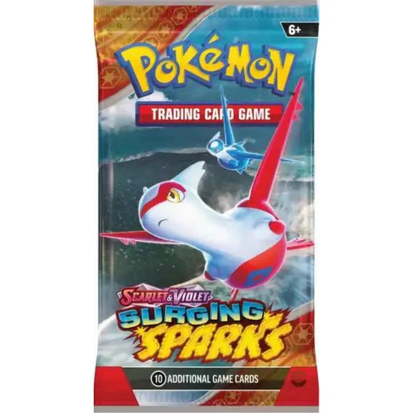 Pokémon Scarlet & Violet: Surging Sparks Booster Pack (10 Kort) (ENG)