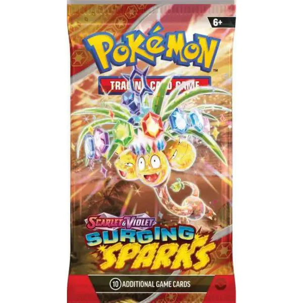 Pokémon Scarlet & Violet: Surging Sparks Booster Pack (10 Kort) (ENG)