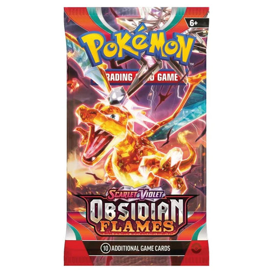 Pokémon Scarlet & Violet: Obsidian Flames Booster Pack (10 Kort) (ENG)