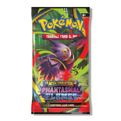 Pokémon Mega Evolution: Phantasmal Flames Booster Pack (10 Cards) (ENG)
