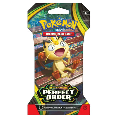 Pokémon Mega Evolution: Perfect Order Sleeved Booster Pack (10 Kort) (ENG)