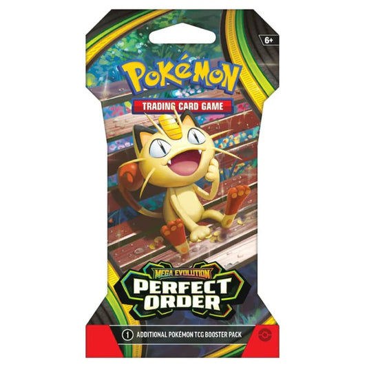 Pokémon Mega Evolution: Perfect Order Sleeved Booster Pack (10 Kort) (ENG)