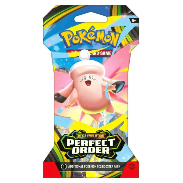 Pokémon Mega Evolution: Perfect Order Sleeved Booster Pack (10 Kort) (ENG)