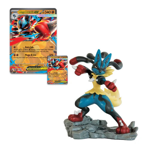 Pokémon Mega Evolution: Mega Lucario ex Figure Collection Box (5 Pack) (ENG)