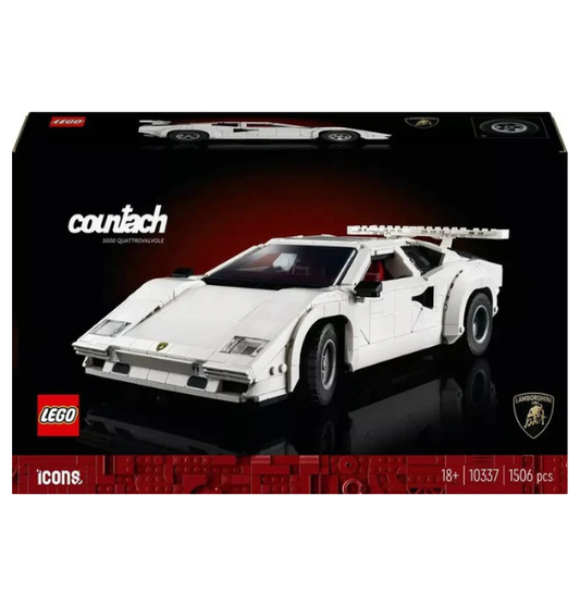 LEGO Icons Lamborghini Countach 5000 Quattrovalvole 10337