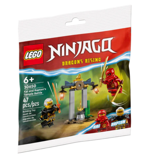 LEGO Ninjago Kai and Rapton's Temple Battle 30650