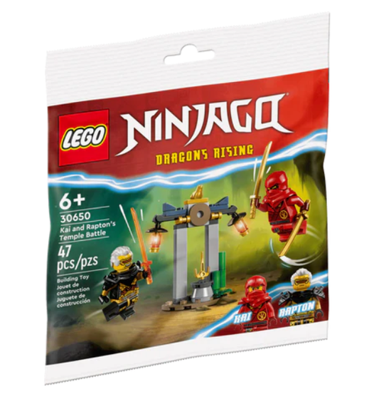 LEGO Ninjago Kai and Rapton's Temple Battle 30650
