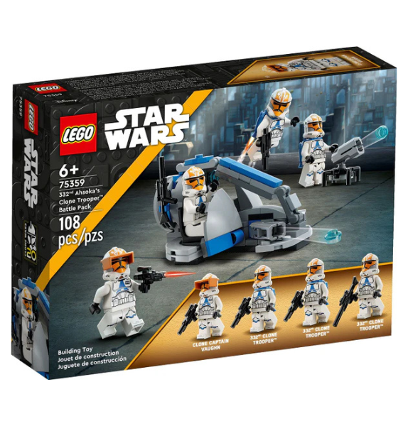 LEGO Star Wars 332nd Ahsoka's Clone Trooper Battle Pack 75359