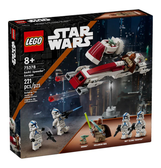 LEGO Star Wars The Mandalorian BARC Speeder Escape 75378