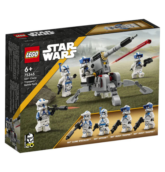 75345 LEGO Star Wars The Clone Wars 501st Clone Troopers Battle Pack