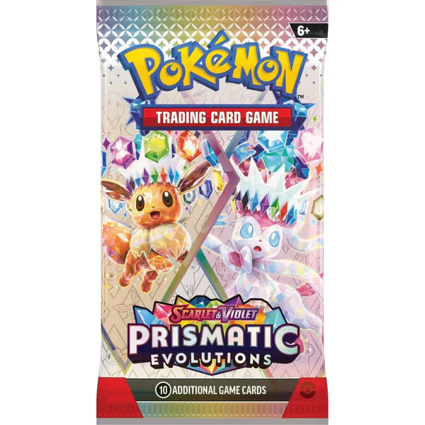 Pokémon Scarlet & Violet: Prismatic Evolutions Booster Pack (10 Cards) (ENG)