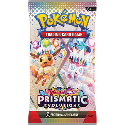 Pokémon Scarlet & Violet: Prismatic Evolutions Booster Pack (10 Cards) (ENG)