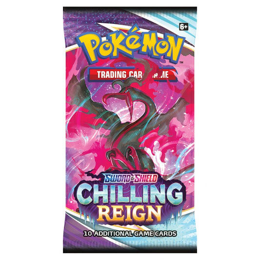 Pokémon Sword & Shield: Chilling Reign Booster Pack (10 Cards) (ENG)