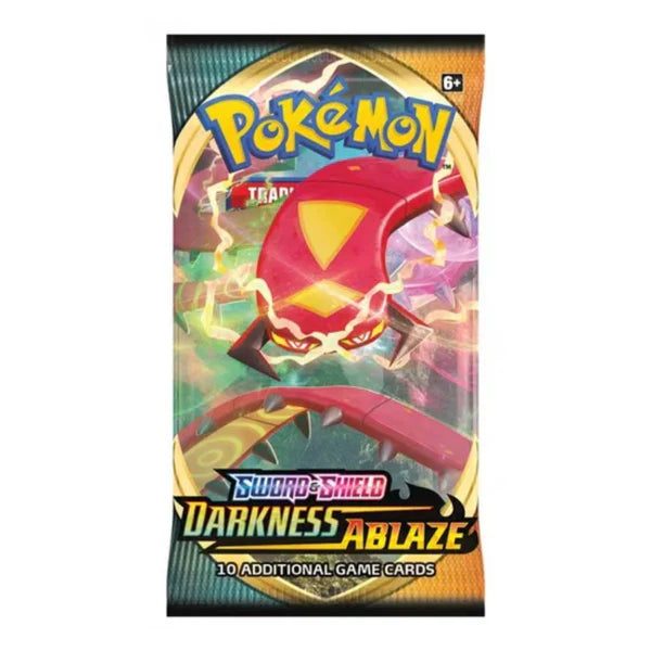 Pokémon Sword & Shield: Darkness Ablaze Booster Pack (10 Cards) (ENG) No rev