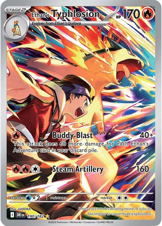 Ethan´s Typhlosion DRI EN 190/182
