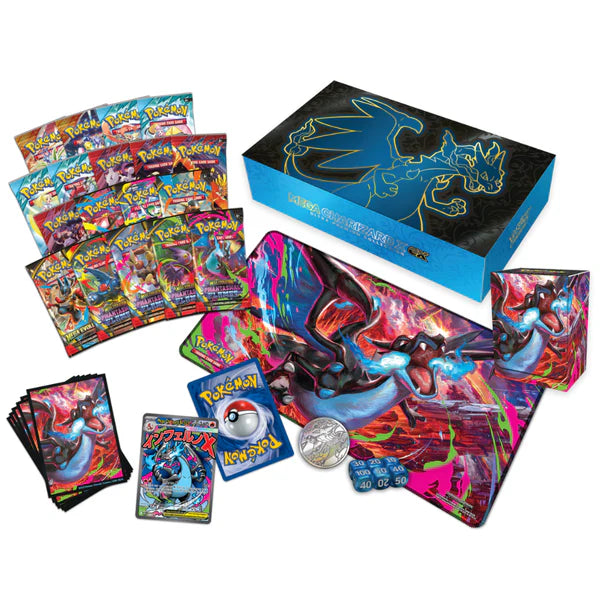 Pokémon Mega Evolution: Mega Charizard X ex Ultra Premium Collection Box (18 Pack) (ENG)