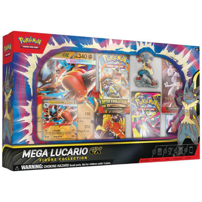 Pokémon Mega Evolution: Mega Lucario ex Figure Collection Box (5 Pack) (ENG)