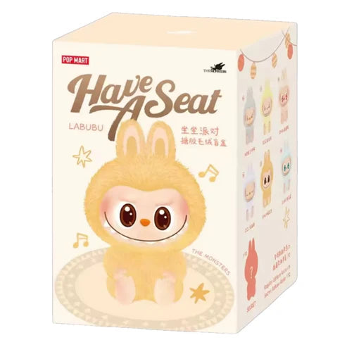 POP MART The Monsters: Have a Seat – Labubu Blind Box Vinyl Plush