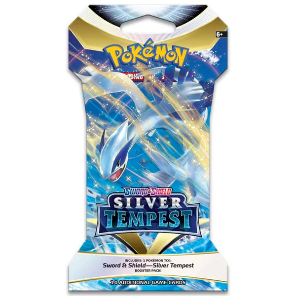 Pokémon Sword & Shield: Silver Tempest Sleeved Booster Pack (10 Cards)
